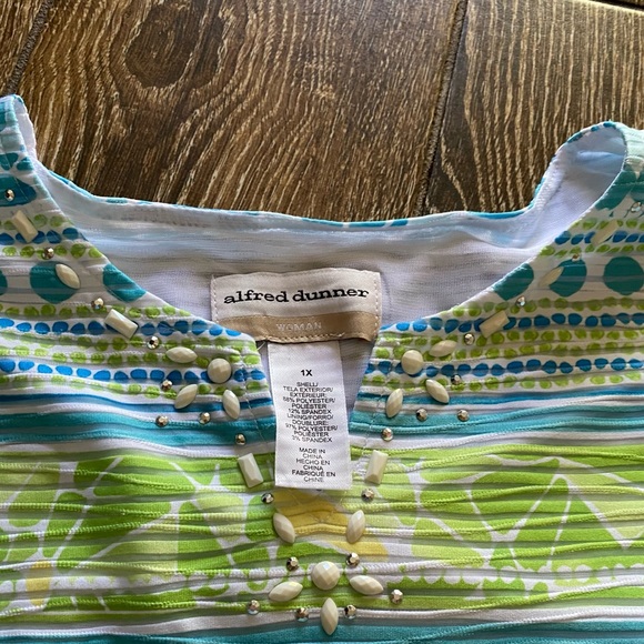 Alfred Dunner embellished pant set - Picture 7 of 15